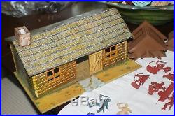 Marx Montgomery Happitime Fort Apache Famous Americans Playset BIN