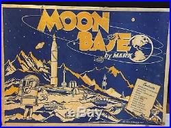 Marx Moon Base Play Set Box #4652