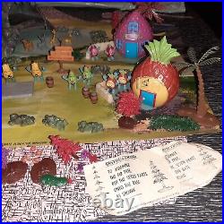 Marx Munchieville Plantation Playset Fruit Trolls Village withBox & Mat 1968 RARE