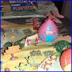 Marx Munchieville Plantation Playset Fruit Trolls Village withBox & Mat 1968 RARE