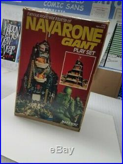 Marx Navarone Battleground Playset Original 100 Percent 1970's