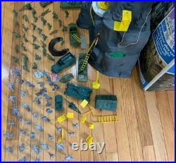 Marx Navarone Military Playset Army Men Vehicles Tanks Half Tracks Landing Craft