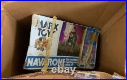 Marx Navarone Military Playset Army Men Vehicles Tanks Half Tracks Landing Craft