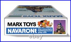 Marx Navarone Mountain Battleground Play Set Box