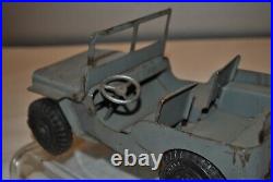 Marx NellyBelle Willys Jeep (car Truck) Pressed Metal