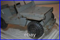 Marx NellyBelle Willys Jeep (car Truck) Pressed Metal