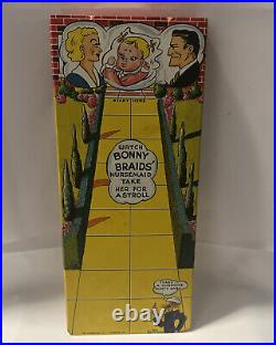 Marx Nora The Nurse Ramp Walker With Bonnie Braids. Dick Tracy Ramp withBox