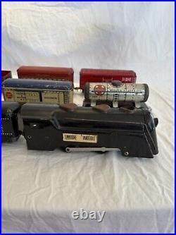 Marx O Gauge Vanderbilt Engine with Cars