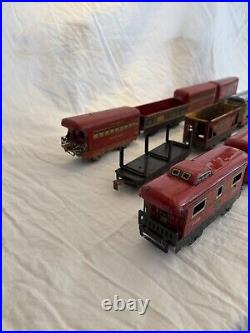 Marx O Gauge Vanderbilt Engine with Cars