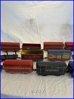 Marx O Gauge Vanderbilt Engine with Cars