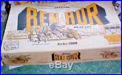 Marx Official Ben Hur Play Set Series 5000 Box # 4701 (the Big Set) Rare Rare