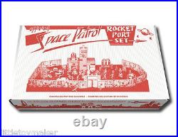 Marx Official Space Patrol Rocket Port Play Set Box