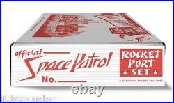 Marx Official Space Patrol Rocket Port Play Set Box