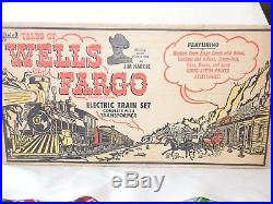 Marx Official Tails Of Wells Fargo #54762 027 Gauge Electric Train Set
