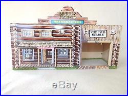 Marx Official Tails Of Wells Fargo #54762 027 Gauge Electric Train Set