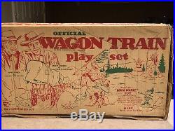 Marx Official Wagon Train Play Set Box#4788