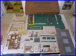 Marx Old Toy Store Cities Service Tin Litho Service Gas Station Mib Very Rare
