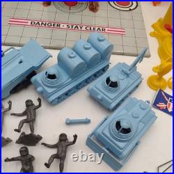 Marx Operation Moon Base Assorted Playset Lot Used NO BASE INCLUDED plastic