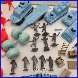 Marx Operation Moon Base Assorted Playset Lot Used NO BASE INCLUDED plastic