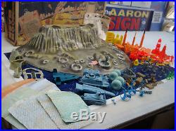 Marx Operation Moon Base Playset Original Box & Bags Complete