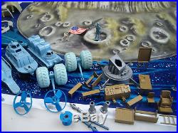 Marx Operation Moon Base Playset Original Box & Bags Complete