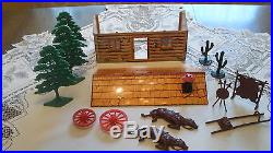 Marx Orig. RARE Indian Warfare play set #4778 Excellent to NM