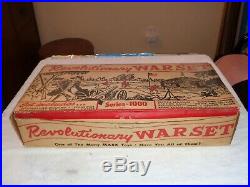 Marx Orig. Rev War play set 3404 series 1000 Excellent to Near Mint