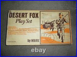 Marx Original Desert Fox Playset #4178 With Box 1972