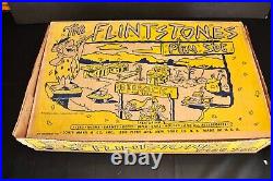Marx Original Flintstones Play Set # 5948 Near Complete In Excellent Condition