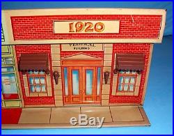 Marx Original Untouchables Tin Storefront 1961 NR