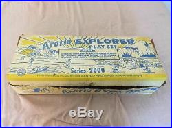 Marx Original-Vintage Arctic Explorer Playset #3702