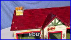 Marx Pet Shop Play Set Tin Building Just Tin Read Below
