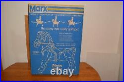 Marx Pinto Pony -Marvel The Mustang Riding Toy - Mint Sealed