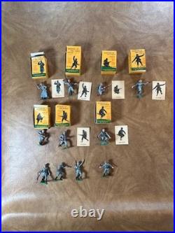 Marx Plastic Warriors of the World WWI Germans 3rd Series Boxes, Cards Lot of 11 Marx Plastic Warriors of the World WWI Germans 3rd Series Boxes, Cards Lot of 11