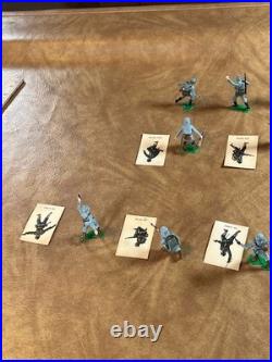 Marx Plastic Warriors of the World WWI Germans 3rd Series Boxes, Cards Lot of 11 Marx Plastic Warriors of the World WWI Germans 3rd Series Boxes, Cards Lot of 11