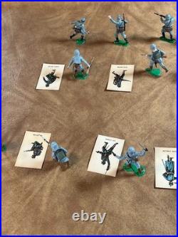 Marx Plastic Warriors of the World WWI Germans 3rd Series Boxes, Cards Lot of 11 Marx Plastic Warriors of the World WWI Germans 3rd Series Boxes, Cards Lot of 11
