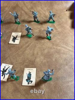 Marx Plastic Warriors of the World WWI Germans 3rd Series Boxes, Cards Lot of 11 Marx Plastic Warriors of the World WWI Germans 3rd Series Boxes, Cards Lot of 11