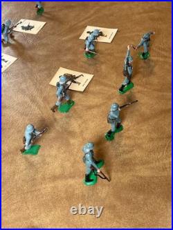 Marx Plastic Warriors of the World WWI Germans 3rd Series Boxes, Cards Lot of 11 Marx Plastic Warriors of the World WWI Germans 3rd Series Boxes, Cards Lot of 11