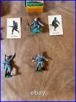 Marx Plastic Warriors of the World WWI Germans 3rd Series Boxes, Cards Lot of 11 Marx Plastic Warriors of the World WWI Germans 3rd Series Boxes, Cards Lot of 11