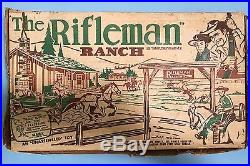 Marx Playset 1959 THE RIFLEMAN RANCH #3997-98