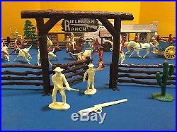 Marx Playset 1959 THE RIFLEMAN RANCH #3997-98