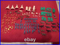 Marx Playset Battle Of Little Bighorn Playset Lot