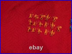 Marx Playset Battle Of Little Bighorn Playset Lot