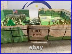 Marx Playset Original Design Very Rare Boot Camp Prototype Chamberlain/burkett