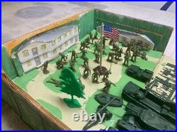 Marx Playset Original Design Very Rare Boot Camp Prototype Chamberlain/burkett