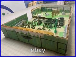 Marx Playset Original Design Very Rare Boot Camp Prototype Chamberlain/burkett