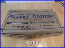 Marx Playset Service Station 1/32nd 1960's near mint (Nov. Listing)