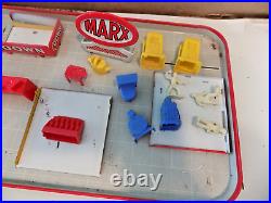 Marx Playset Service Station 1/32nd 1960's near mint (Nov. Listing)