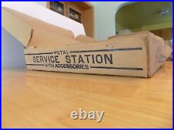 Marx Playset Service Station 1/32nd 1960's near mint (Nov. Listing)