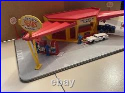 Marx Playset Vintage Sears Service Center
